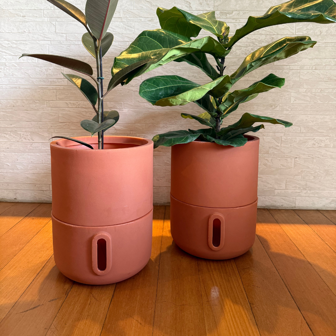 Kit 2 Vasos Inteligentes Brota