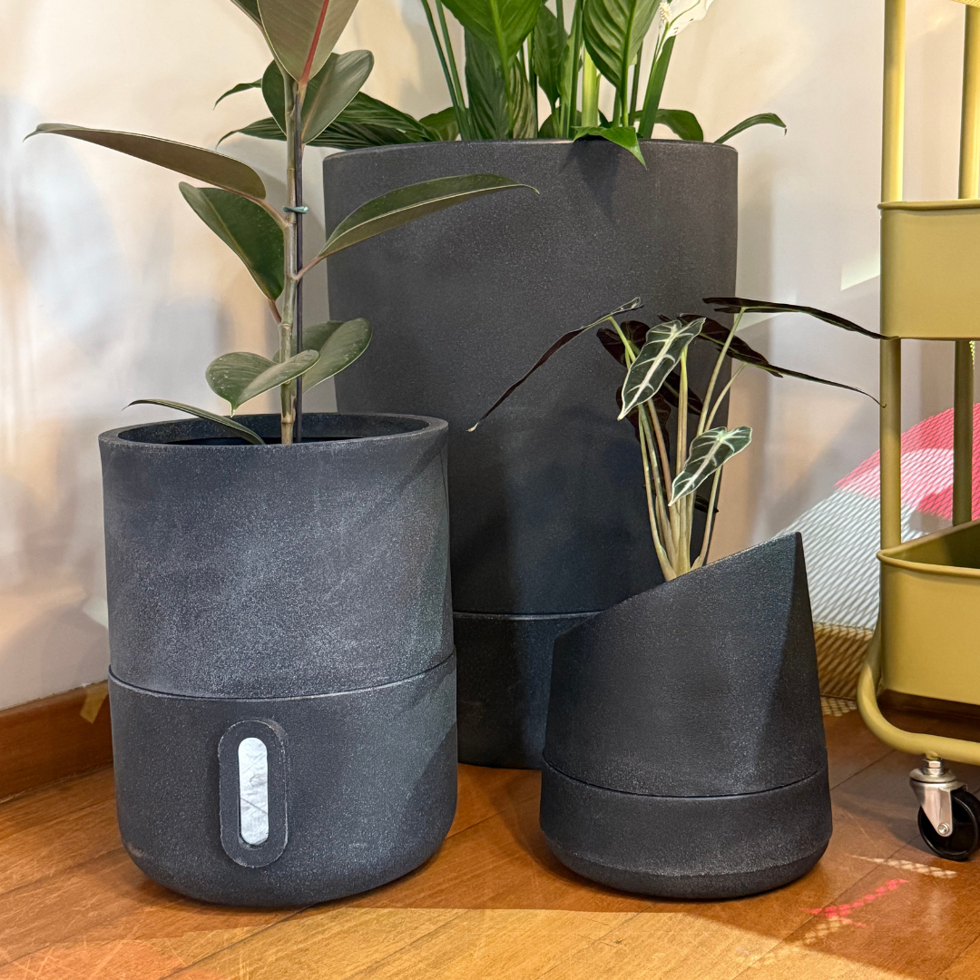 Kit 3 Vasos Inteligentes Brota