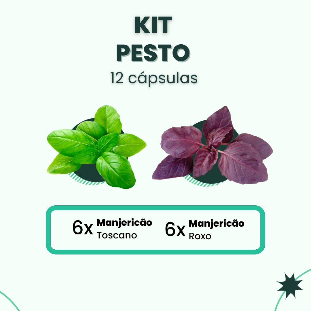 Kit Pesto | 12 cápsulas